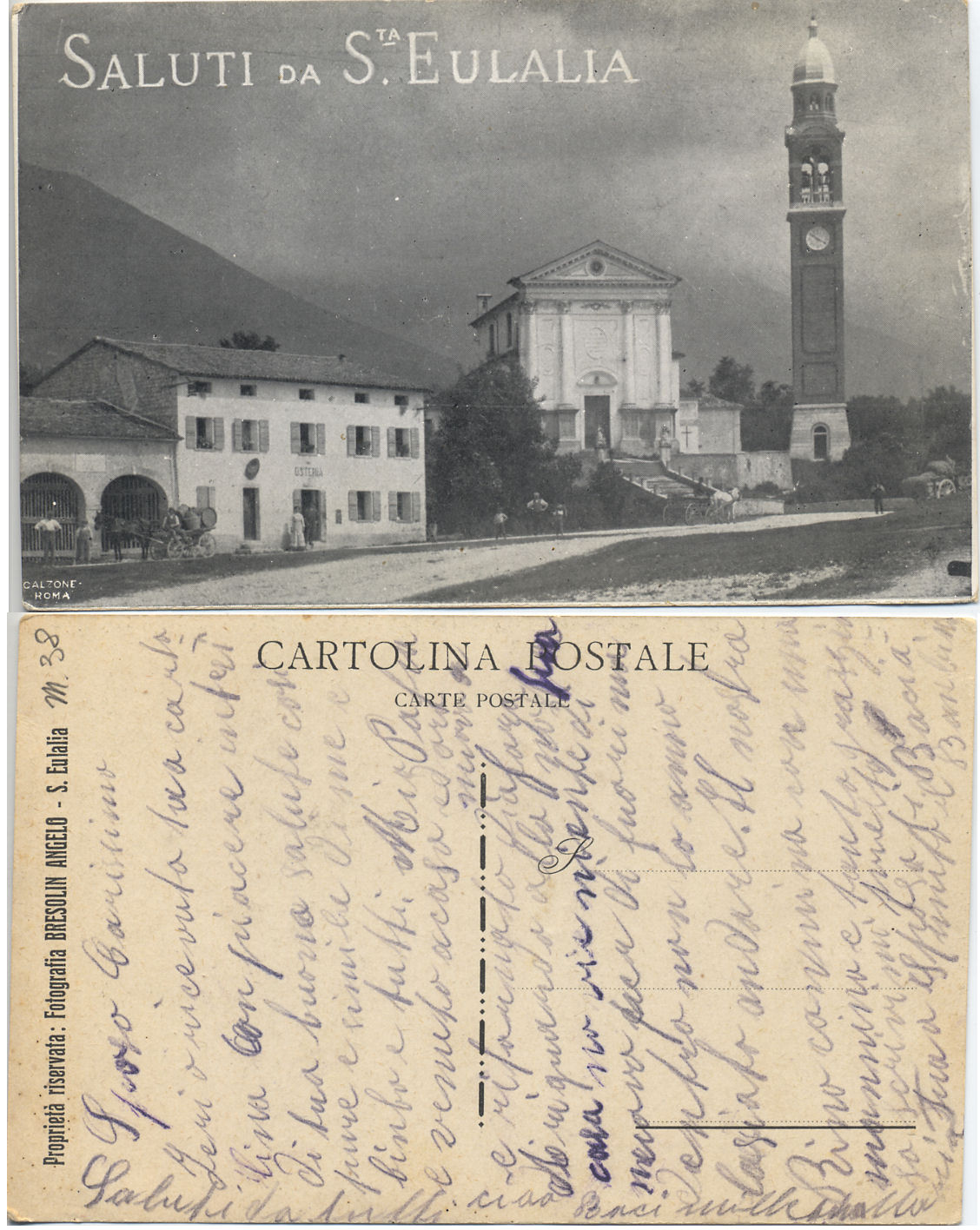 Cartolina di Maria del 2x agosto 16